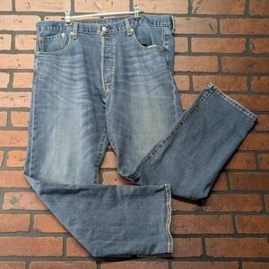 Levi's Men's 501 Straight Leg Denim Jeans 38x30 Classic Blue